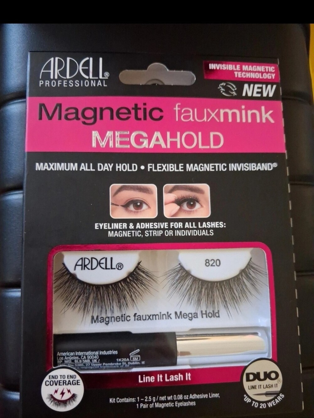 Magnetic Faux Mink MegaHold Lashes Laner and Lash Kit